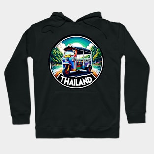 Thailand Tuk-Tuk Sticker - Exotic travel and culture Hoodie